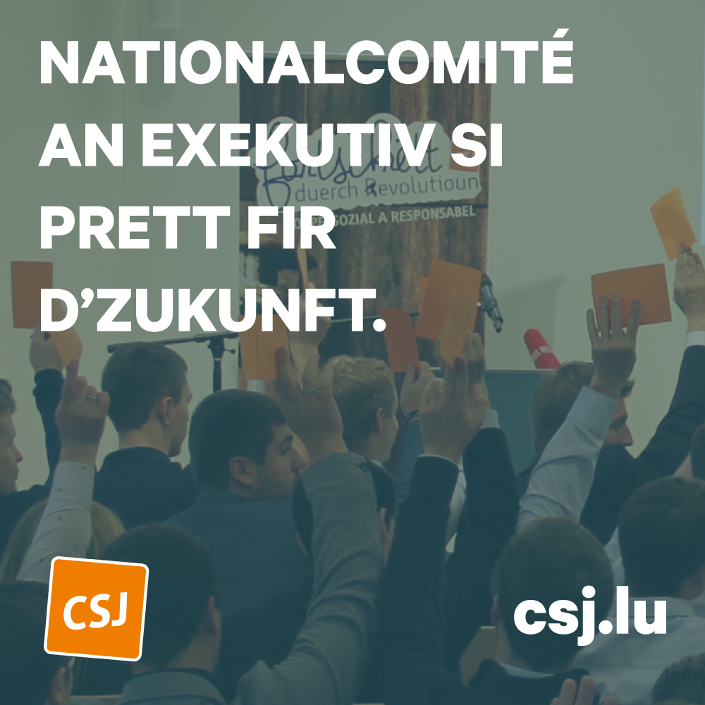 Nationalcomité an Exekutiv prett fir d’Zukunft
